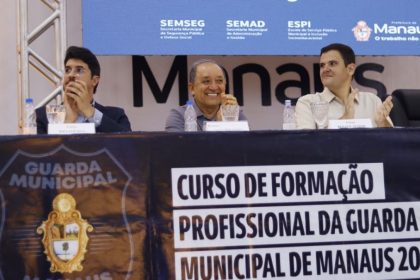 Professor Samuel prestigia encerramento do Curso de Formação da Guarda Municipal de Manaus