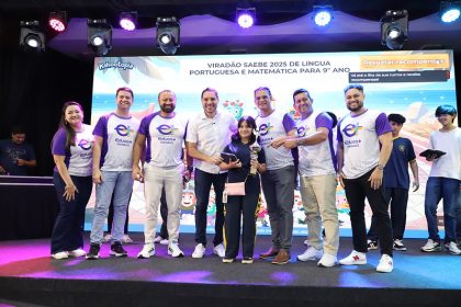 Alunos do 9º ano participam do ‘Viradão Saeb’ 2025