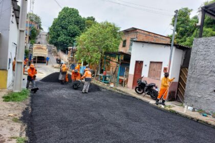 Prefeitura de Manaus reforça infraestrutura viária do bairro Zumbi dos Palmares