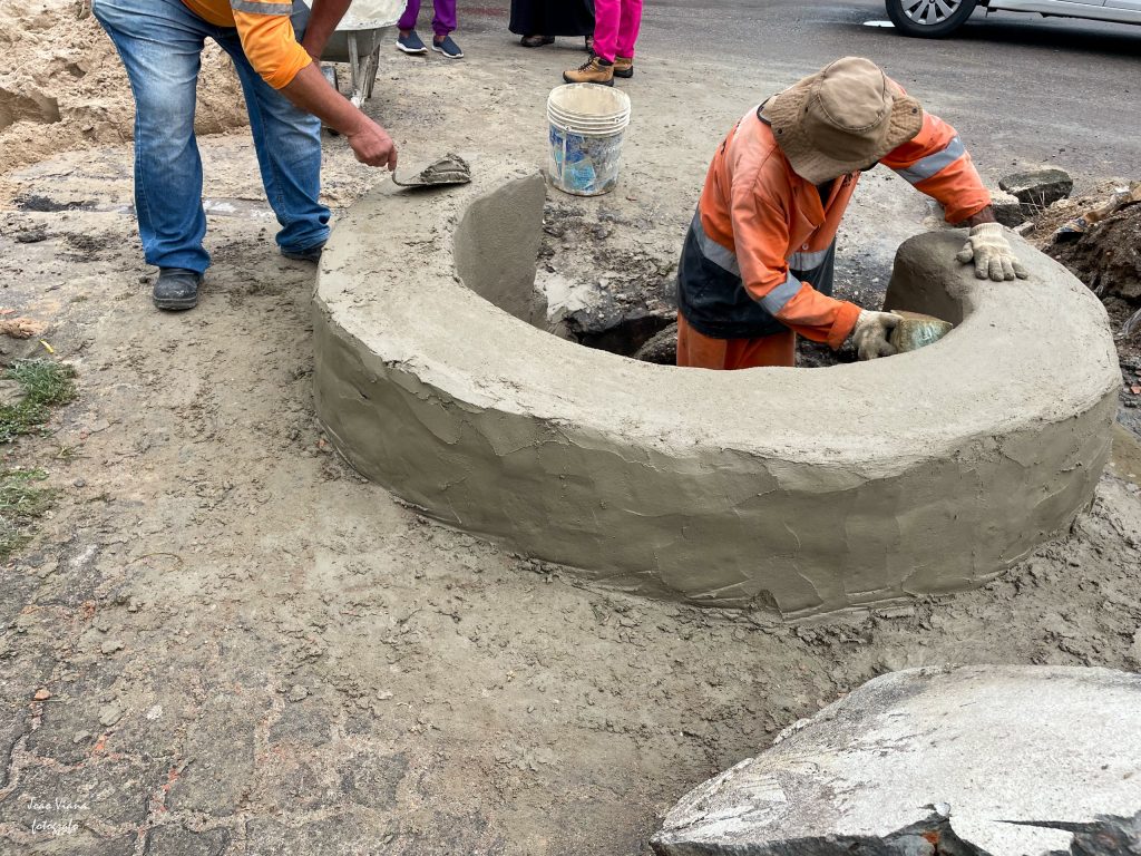 Prefeitura de Manaus reconstrói caixa coletora e reforça sistema de drenagem no bairro Petrópolis
