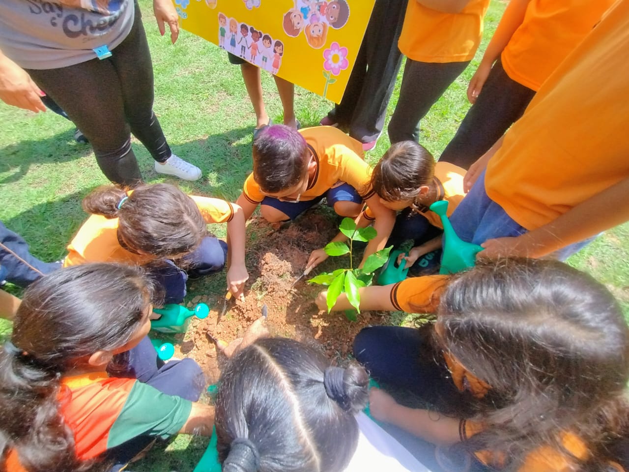 Estudantes da Prefeitura de Manaus participam de plantio