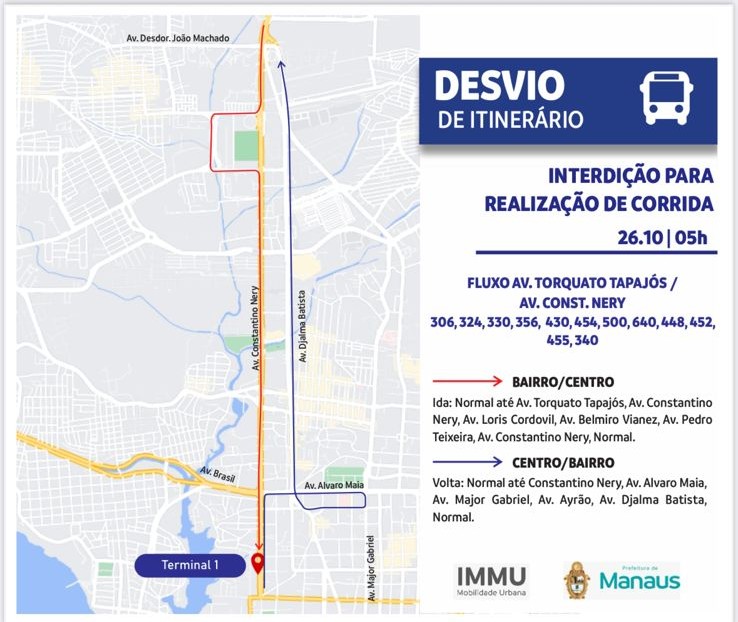 Prefeitura monta operação de trânsito para corrida