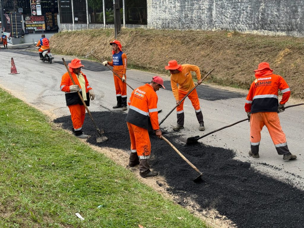 Plano de Verão leva revitalização asfáltica as ruas do Tarumã Plano de Verão leva revitalização asfáltica as ruas do Tarumã