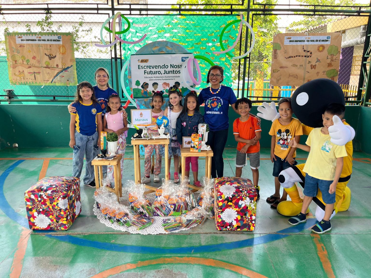 Prefeitura de Manaus e BIC Amazônia realizam ação educativa Prefeitura de Manaus e BIC Amazônia realizam ação educativa