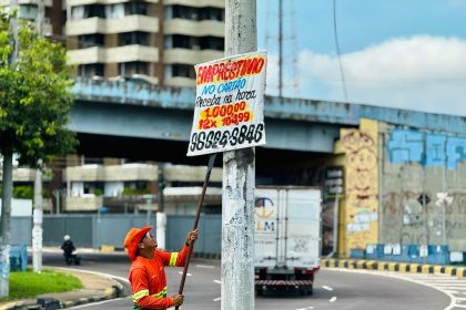 Prefeitura de Manaus realiza nova ação para remover faixas