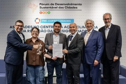 Prefeitura reforça compromisso com sustentabilidade e desenvolvimento no fórum de Cidades Sustentáveis