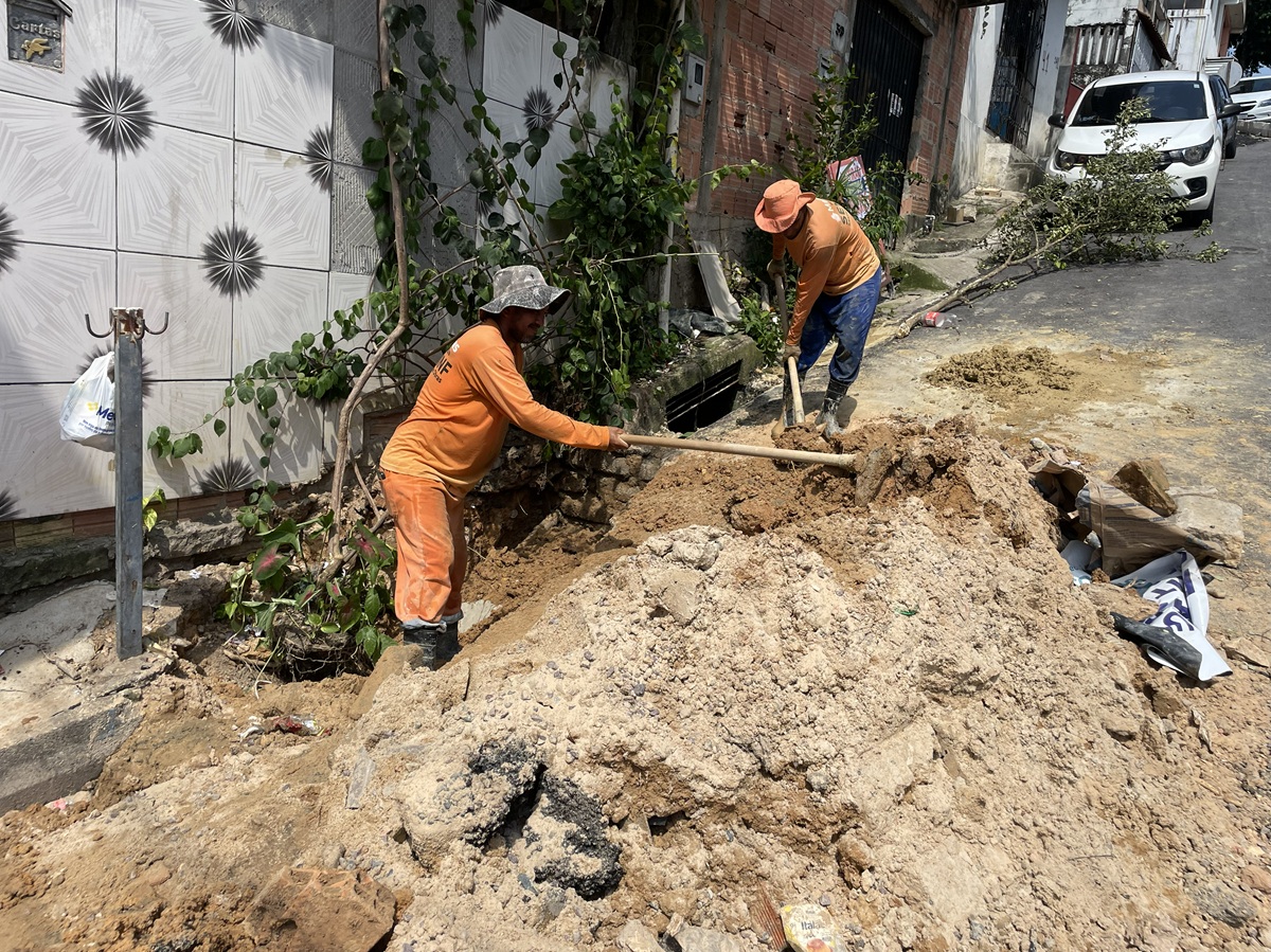 PMM reforça infraestrutura no bairro Compensa