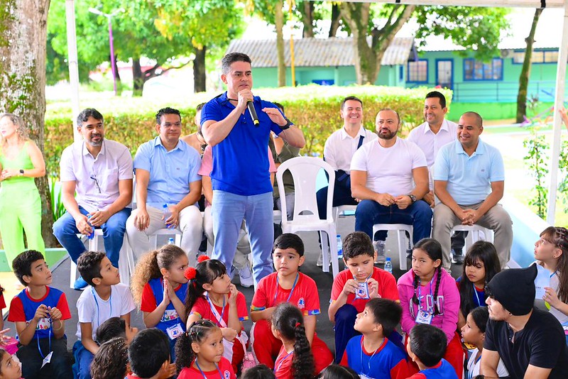 Prefeito David Almeida reabre parque ‘Cidade da Criança’ Prefeito David Almeida reabre parque ‘Cidade da Criança’