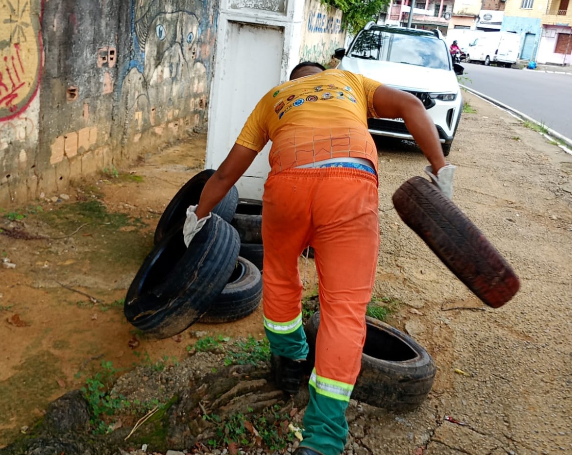 10 mil pneus descartados irregularmente em setembro