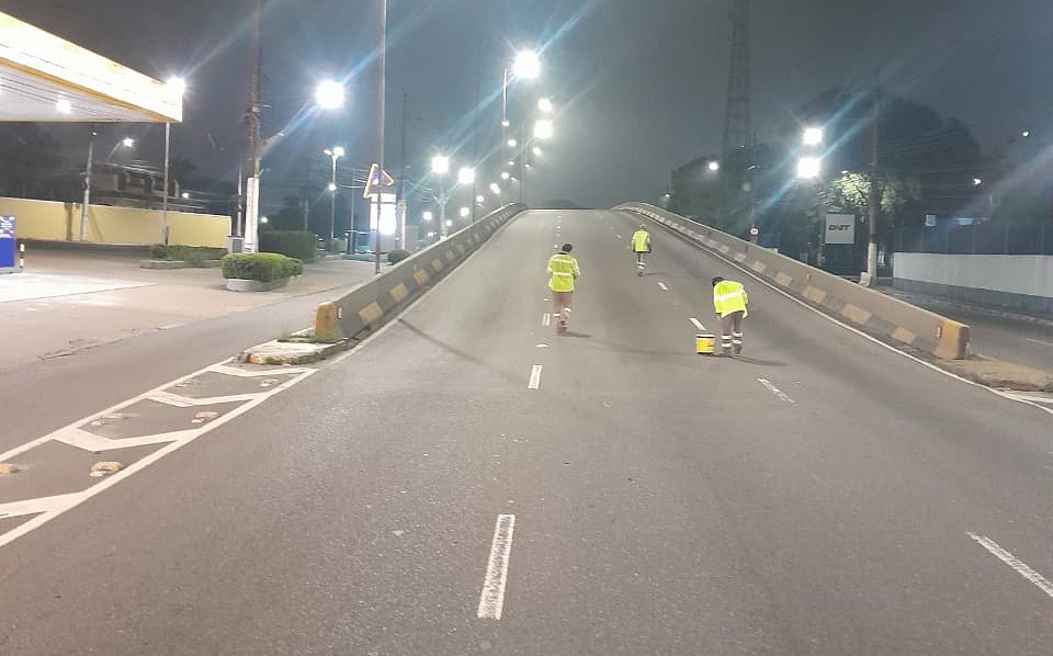 Prefeitura reforça segurança viária com novas sinalizações