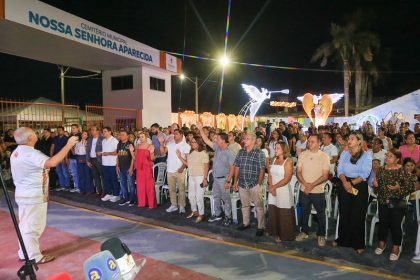 Vice-prefeito Renato Junior inaugura praça Anjo da Esperança em homenagem às vítimas da Covid-19