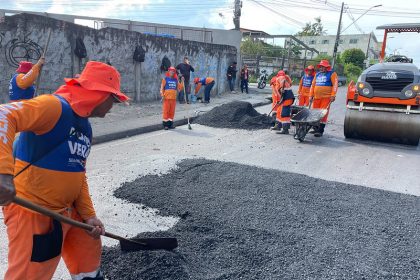 Novo asfalto transforma vias do Cidade de Deus e melhora a mobilidade na zona Norte