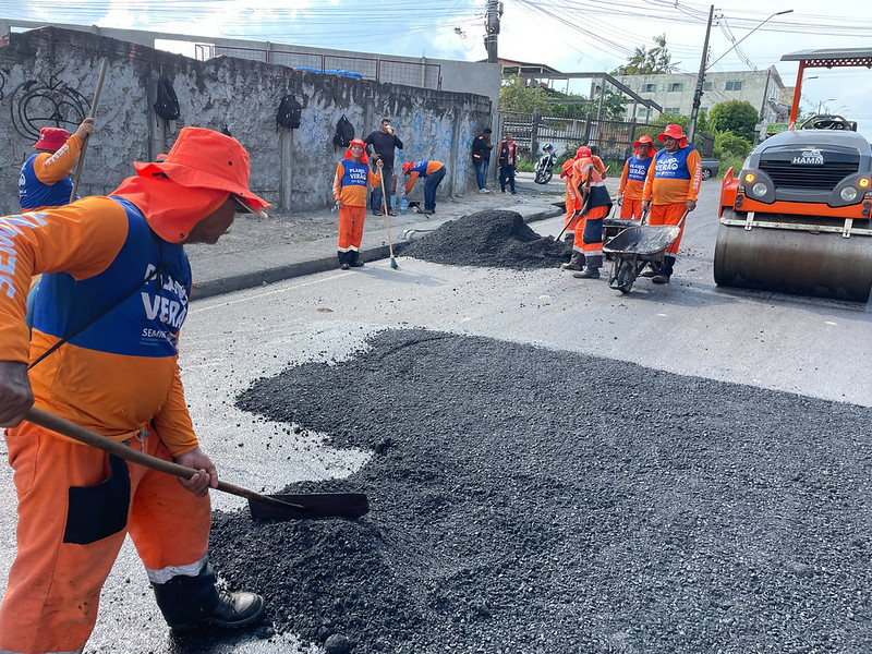 Novo asfalto transforma vias do Cidade de Deus e melhora a mobilidade na zona Norte