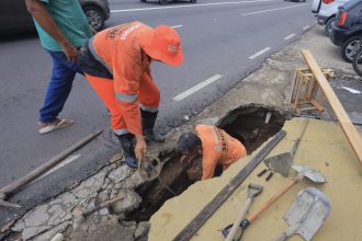 Prefeitura inicia obra emergencial na Constantino Nery