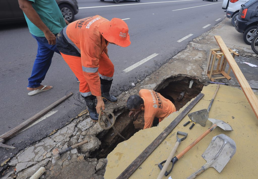 Prefeitura inicia obra emergencial na Constantino Nery