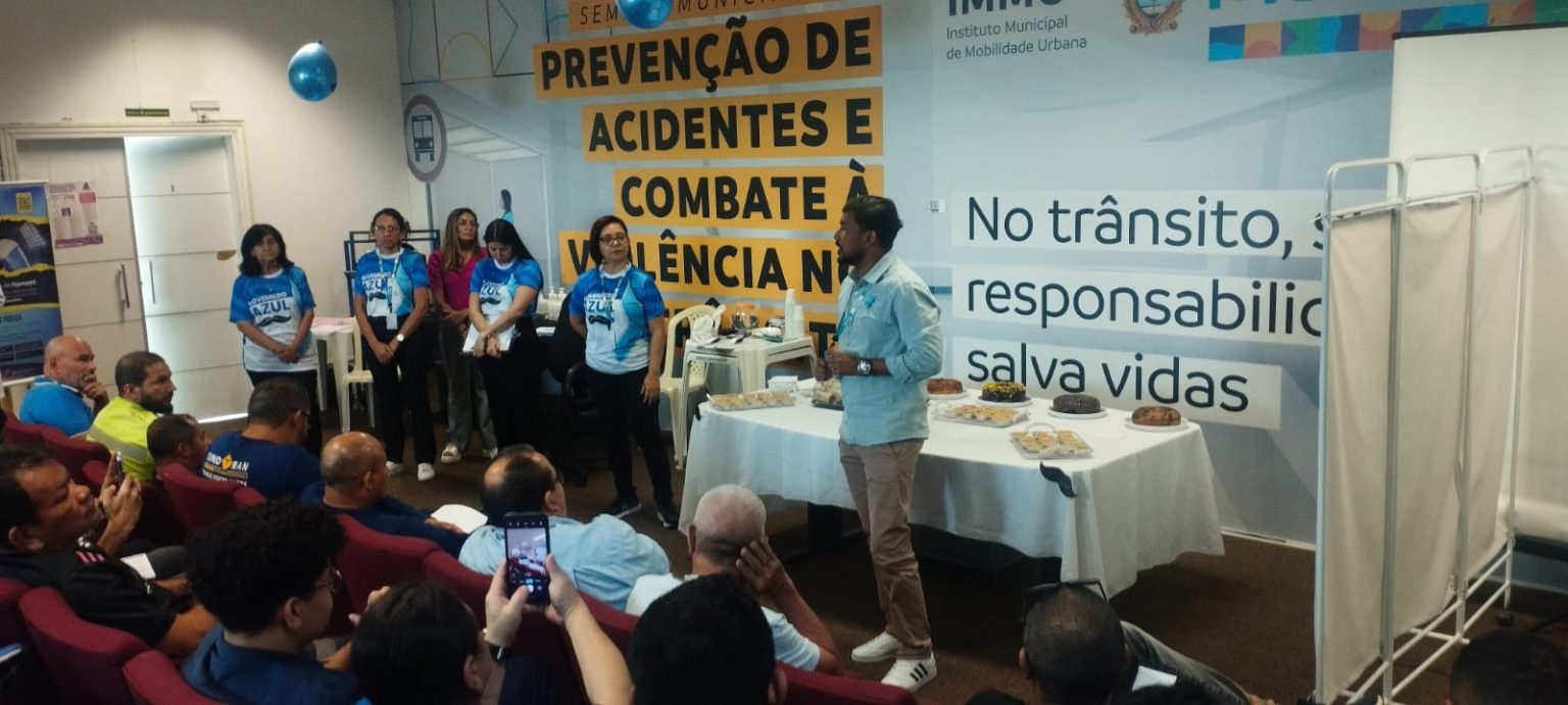 Servidores do IMMU participam de ação de prevenção à saúde do homem