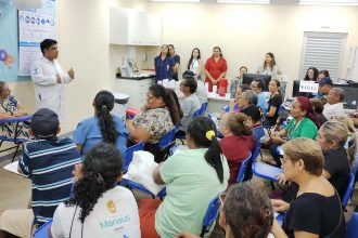 Profissionais orientam para prevenção e controle do diabetes