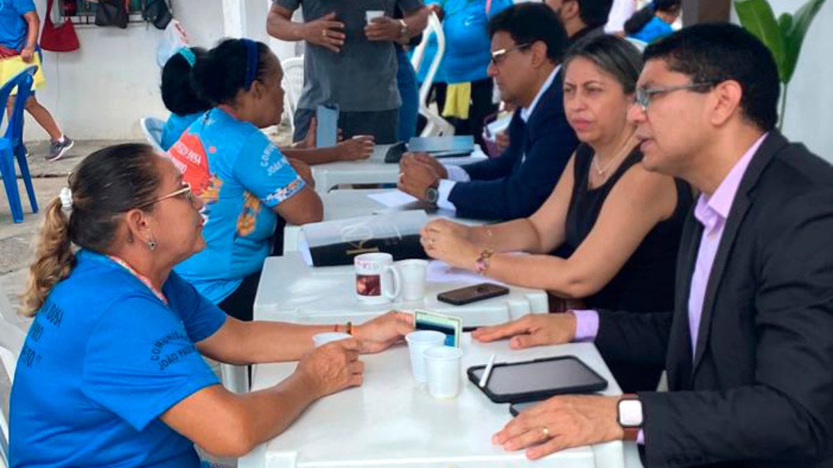 Carlos Pai Amado leva atendimento jurídico gratuito a idosos do Jorge Teixeira