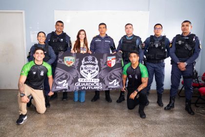 Deputada Débora Menezes conhece o projeto Guardiães do Futuro, da Polícia Militar, que atua com prevenção e cidadania na zona Norte de Manaus