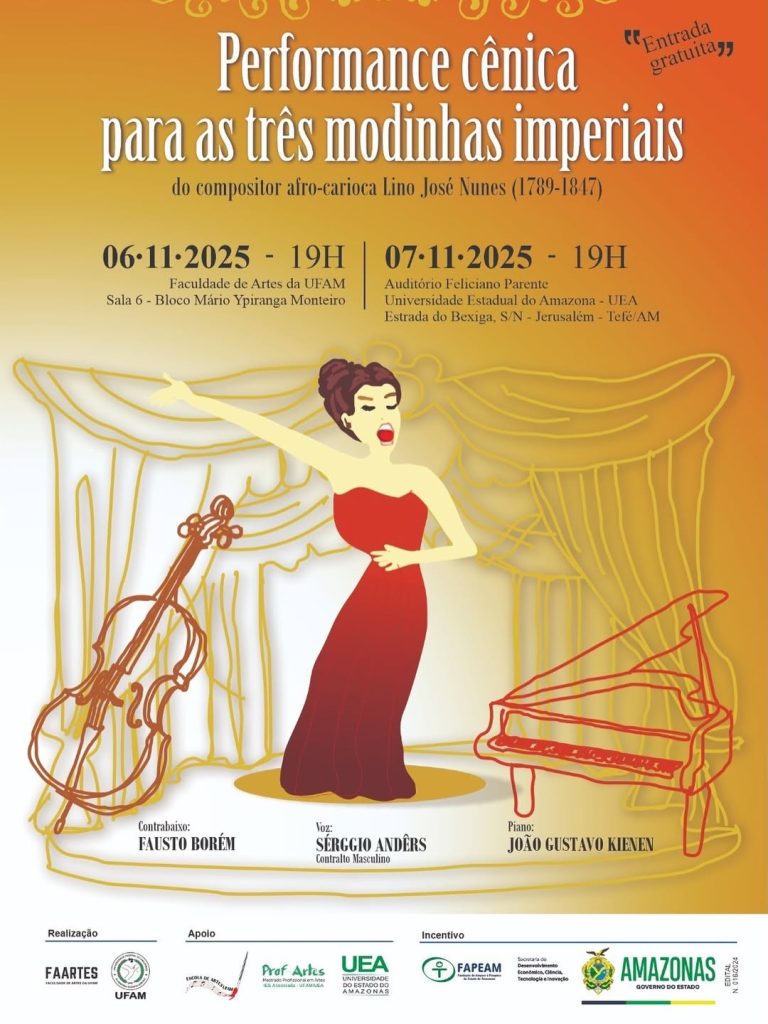 Evento apoiado pelo Governo do Amazonas discute ciência e música, em Manaus e Tefé