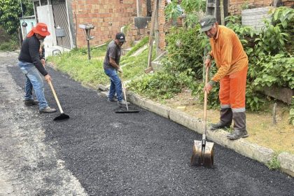 Prefeitura recupera nova rua na comunidade Santa Inês