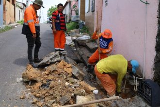 Prefeitura de Manaus realiza manutenção em rede de drenagem