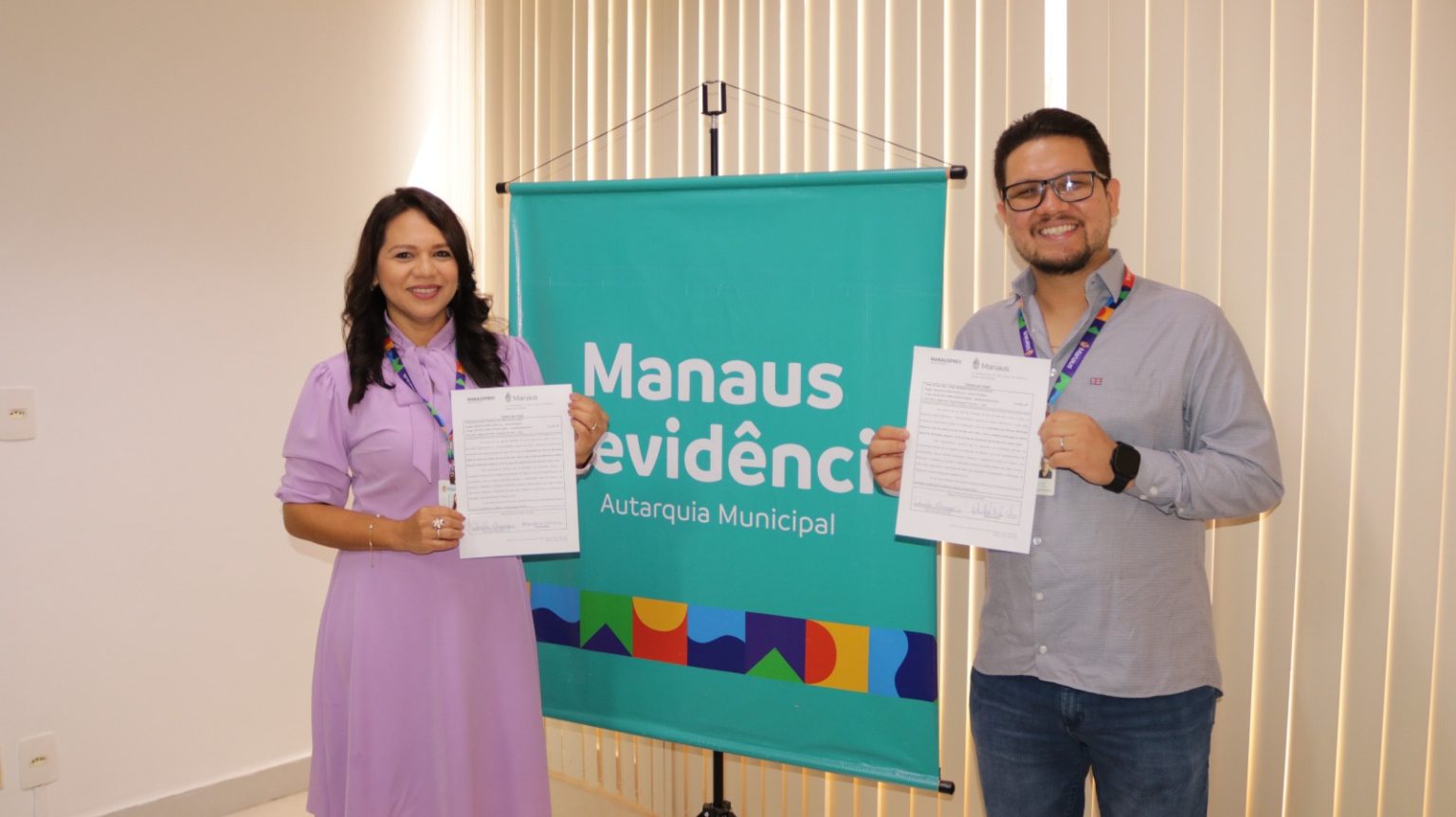 Dois novos servidores tomam posse na Manaus Previdência