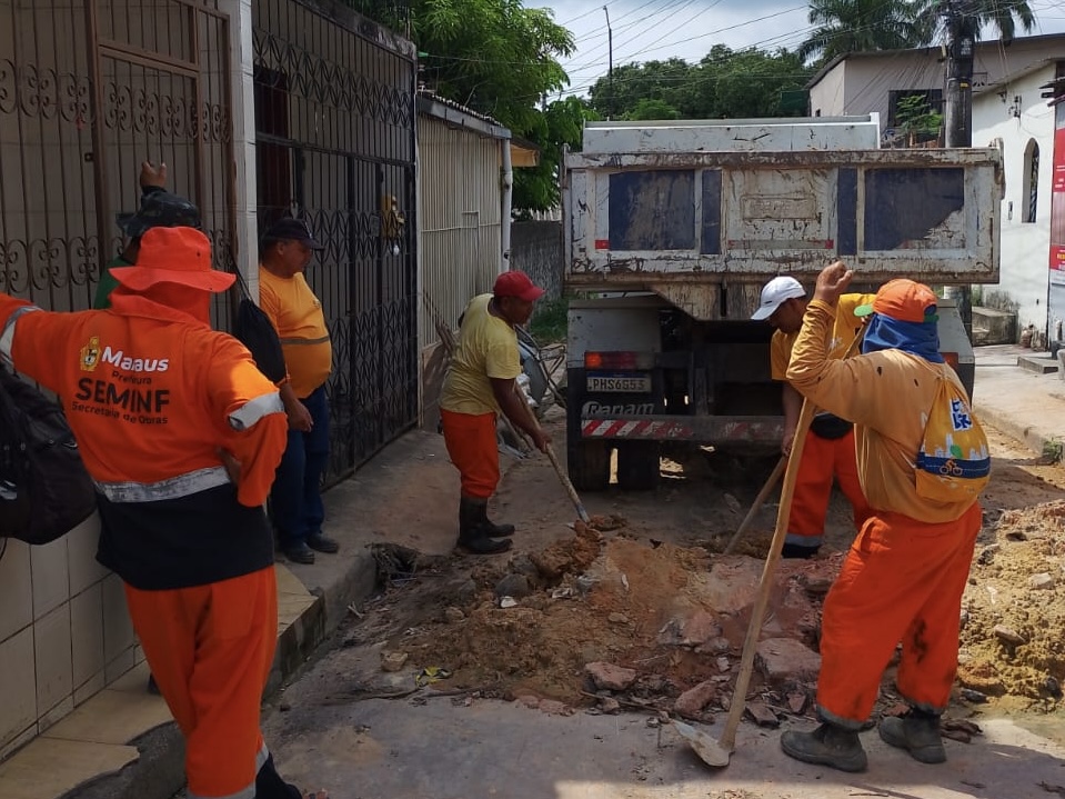 Prefeitura avança na recuperação de drenagem profunda