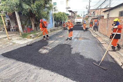 Prefeitura de Manaus intensifica obras do ‘Plano de Verão’