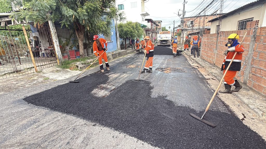 Prefeitura de Manaus intensifica obras do ‘Plano de Verão’