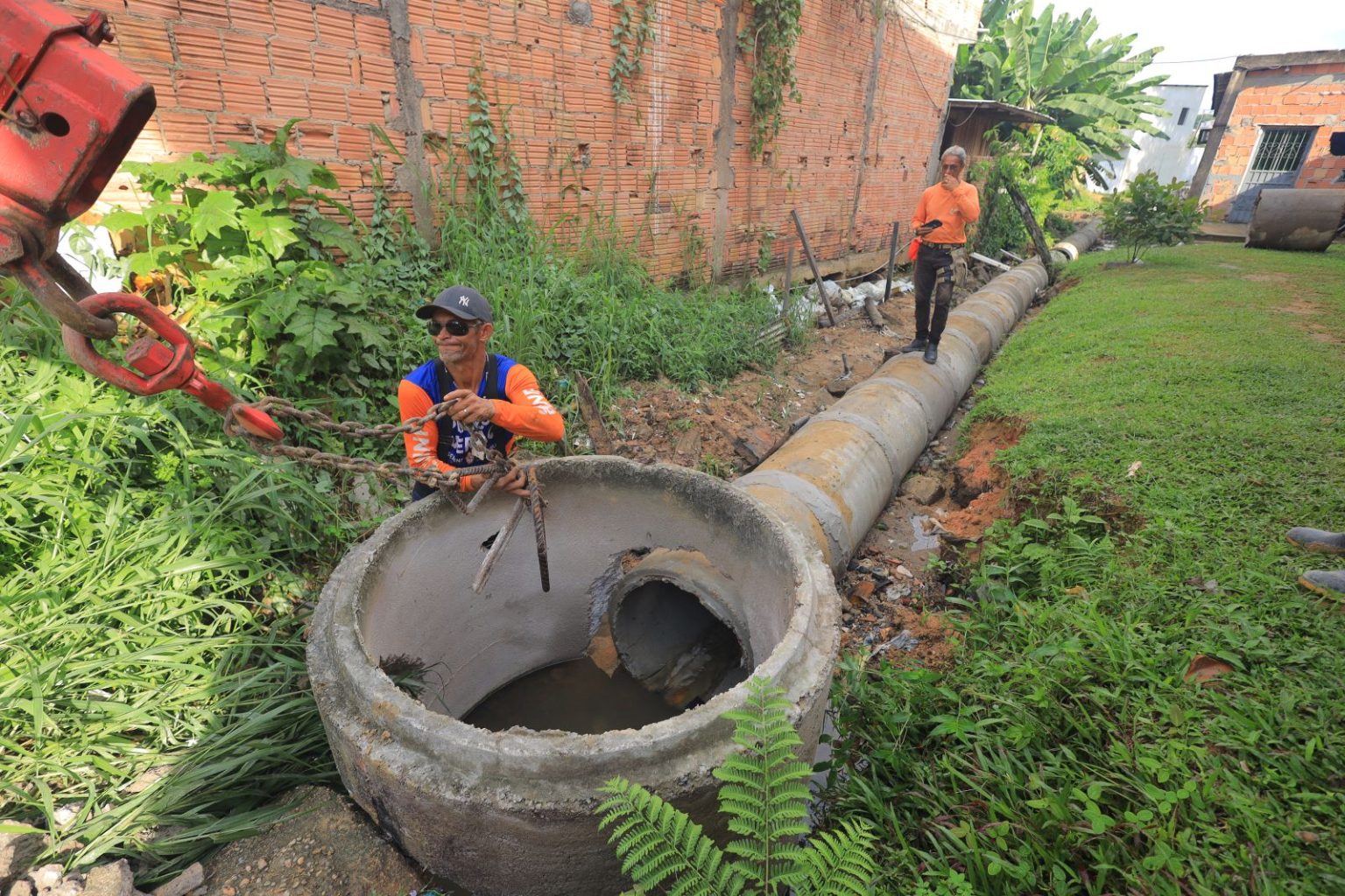 Prefeitura realiza implantação de sistema de drenagem profunda