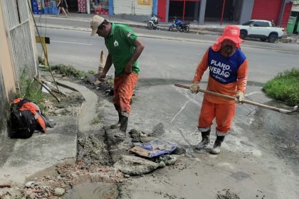 Prefeitura de Manaus reforça drenagem no bairro Santa Etelvina