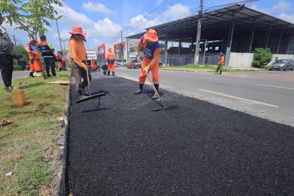 Prefeitura reforça infraestrutura na avenida Nathan Xavier