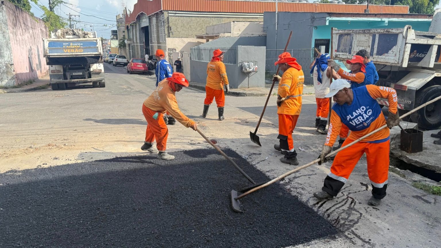 Bairro Petrópolis é contemplado com obras do ‘Plano de Verão’