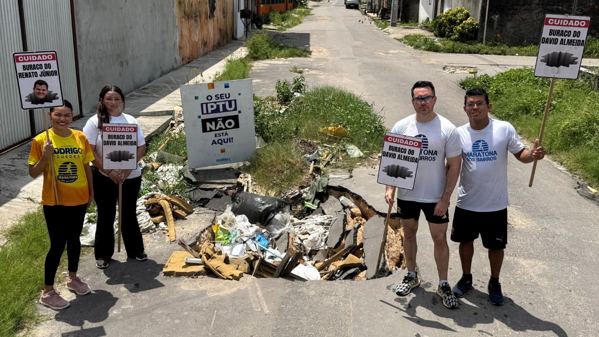 Rodrigo Guedes realiza 40ª edição da Maratona dos Bairros, no Monte Sinai e Vale do Sinai