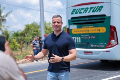 Rodrigo Sá participa de entrega da primeira etapa modernizada da AM-010