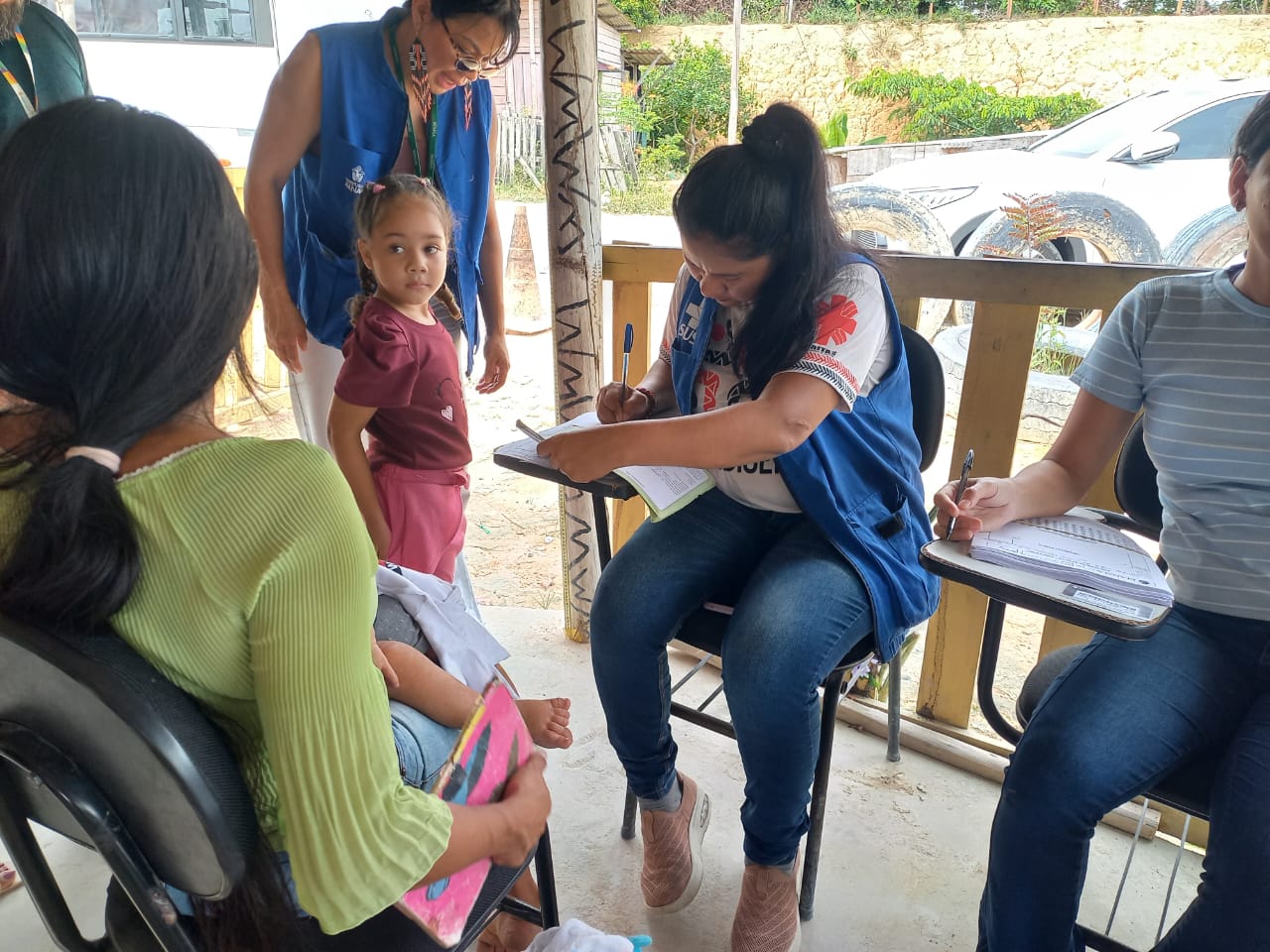 Comunidade indígena recebe ação de saúde da prefeitura dentro da campanha do ‘Novembro Azul’