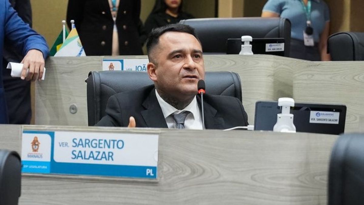Sargento Salazar critica proposta de ‘sessão híbrida’ na Câmara Municipal de Manaus