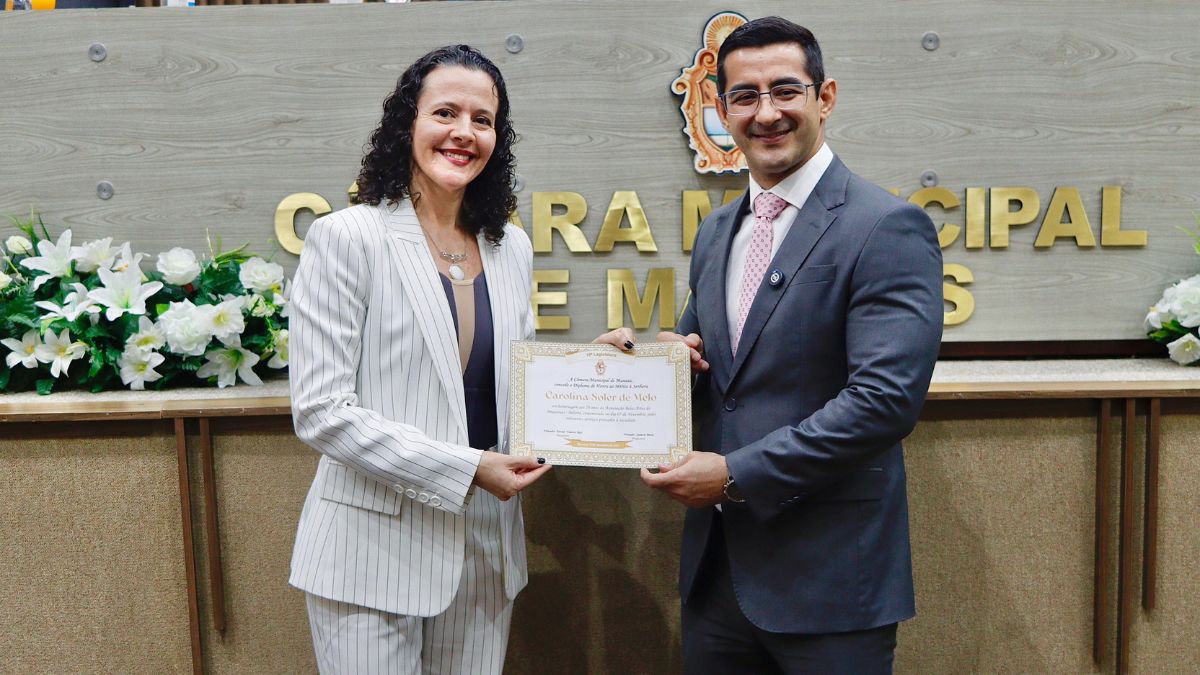 Saimon Bessa realiza homenagem aos 20 anos do Instituto Belarte – Câmara Municipal de Manaus