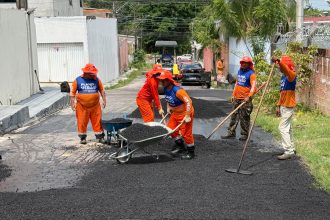 Prefeitura de Manaus avança com o ‘Plano de Verão’ no bairro Nova Cidade
