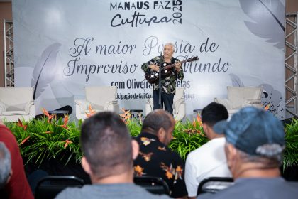 Manaus é palco do evento ‘A Maior Poesia de Improviso do Mundo’
