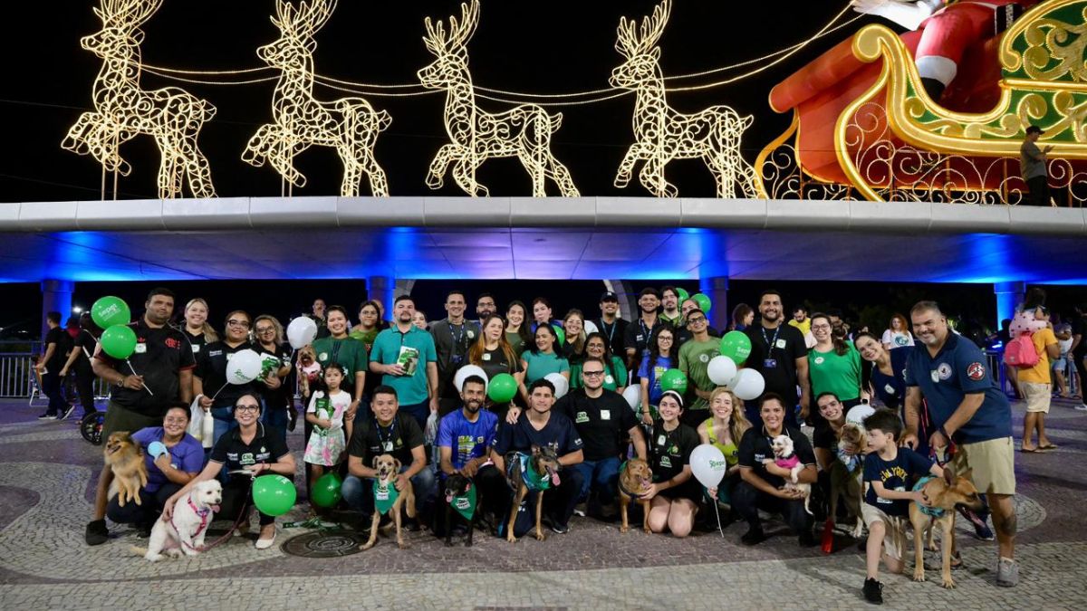 Aldenor Lima participa da Cãominhada em alusão ao mês dedicado ao Não Abandono de Animais em Manaus