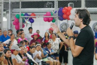 Deputado Thiago Abrahim reforça compromisso com Itapiranga e participa de ação do Natal Solidário