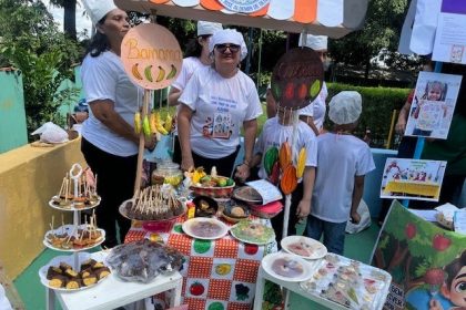 Prefeitura promove hábitos saudáveis em feira gastronômica no Parque da Criança