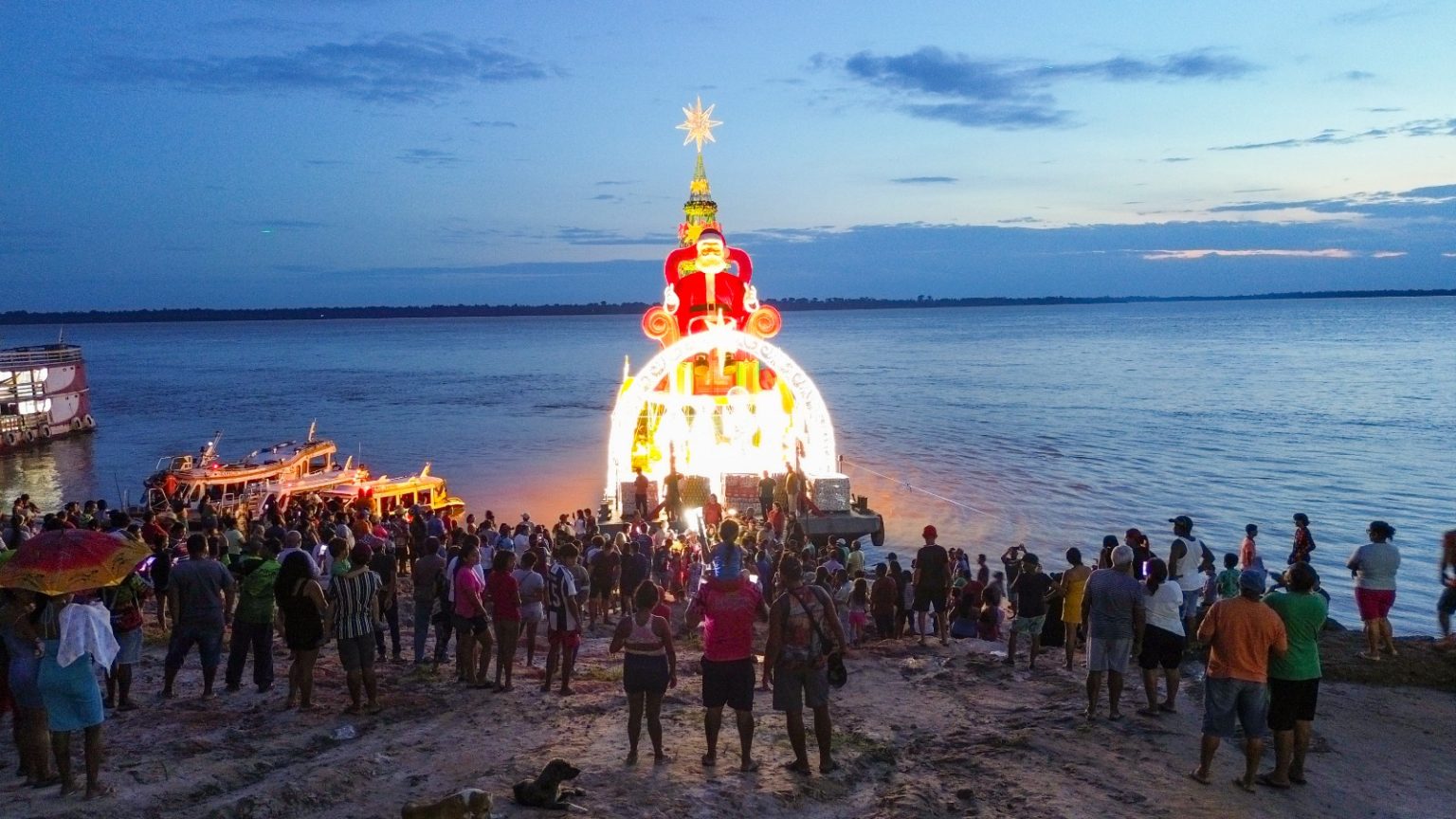 Prefeitura inicia ‘Natal nas Águas’ nas comunidades ribeirinhas