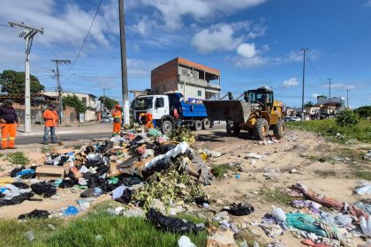 Prefeitura enfrenta descarte irregular de lixo com ação e educação ambiental em Manaus