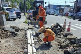 Prefeitura implanta canaletas e melhora drenagem no Cachoeirinha