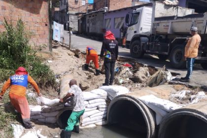 Prefeitura intensifica obras no bairro Monte das Oliveiras