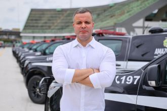 Rodrigo Sá acompanha entrega de 132 novas viaturas para a Polícia Civil do Amazonas