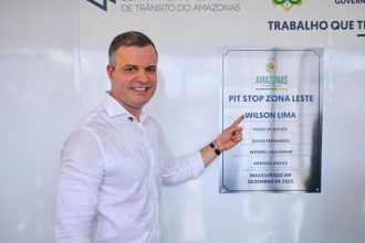 Rodrigo Sá destaca implantação do primeiro Pit Stop do Motociclista Legal, projeto que idealizou no Detran-AM